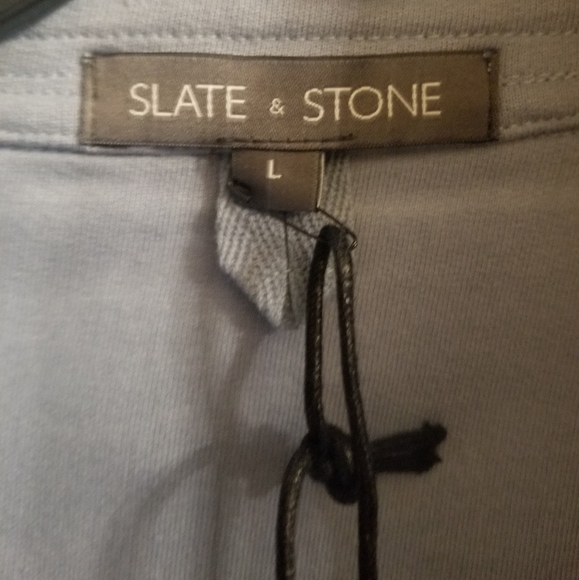 NWT Men's Slate and Stone 1/4 Zip Sweatshirt - Picture 4 of 6